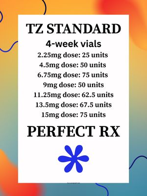 TZ STANDARD INJECTION with Service Fee PERFECT RX