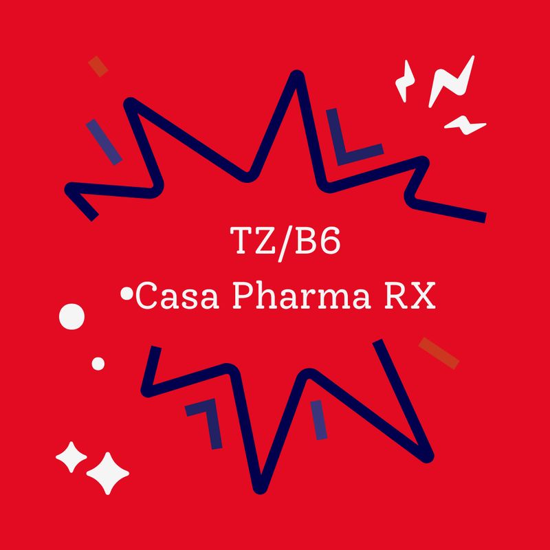 TZ/B6 4-Week Supply with Service Fee  CASA PHARMA RX