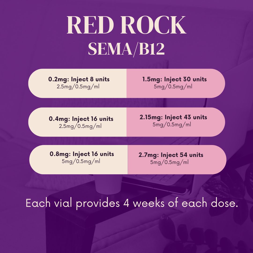 Sema/B12 with Service Fee RED ROCK PHARMACY