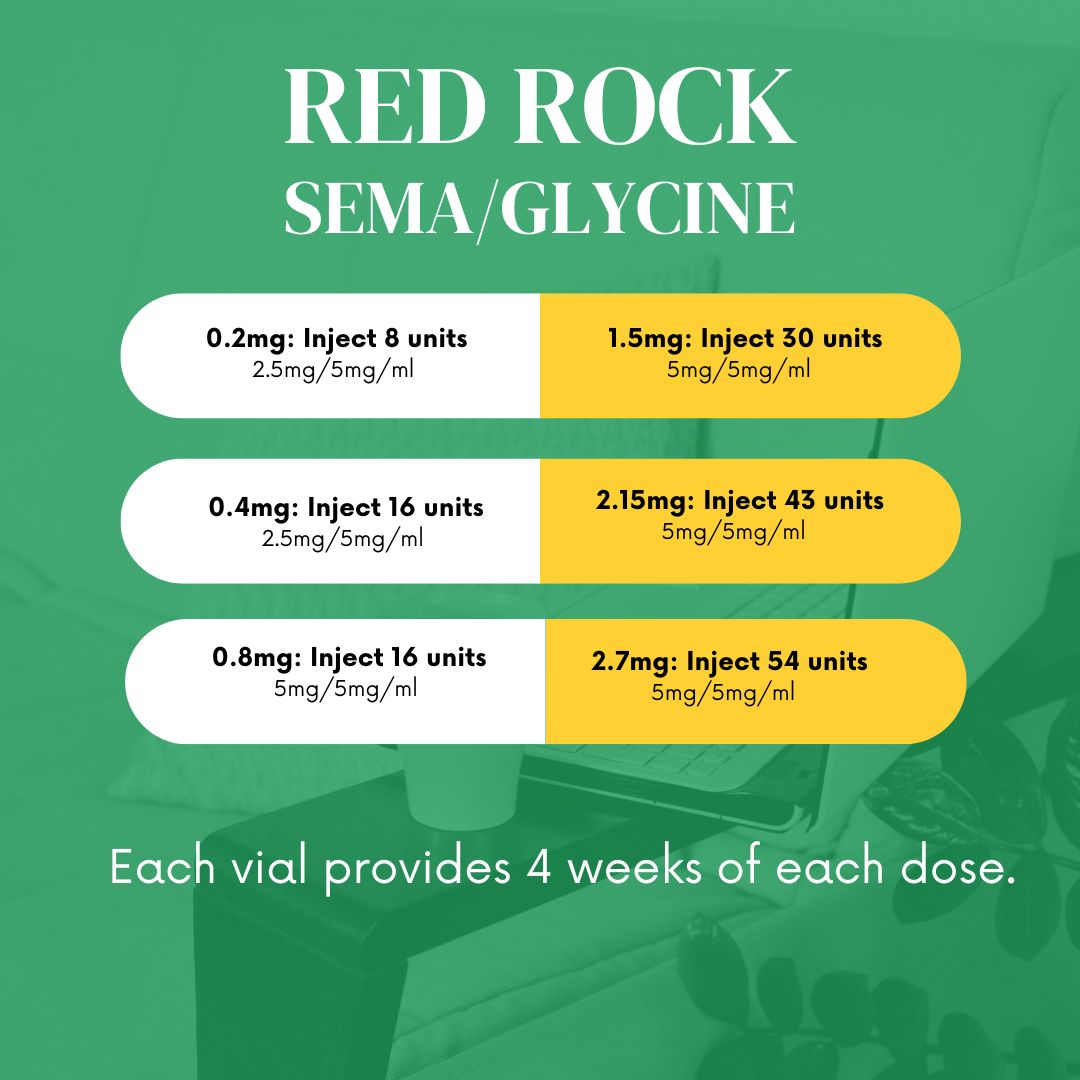 Sema/Glycine with Service Fee RED ROCK PHARMACY