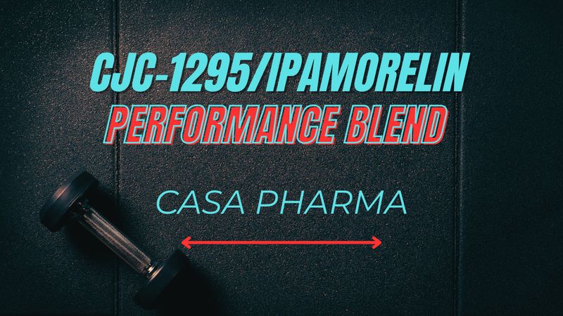 C J C 1295/Ipa morelin 1.5mg/2.5mg/ml 6ml vial SC INJECTION with Service Fee  CASA