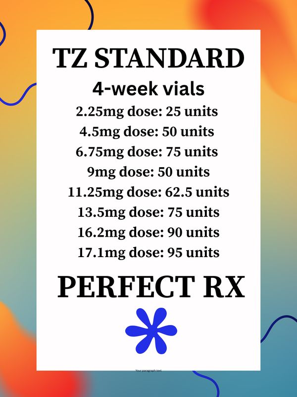 TZ STANDARD INJECTION with Service Fee PERFECT RX