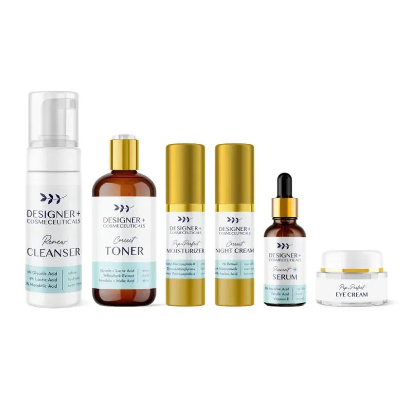 Designer+ Cosmeceuticals Medical Grade Skin Care DESIGN YOUR OWN PACKAGE