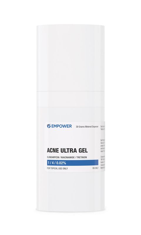 Acne Ultra Gel (Clindamycin/Niacinamide/ Tretinoin 1/4/0.02%) 30g Pump Service Fee EMPOWER PHARMACY