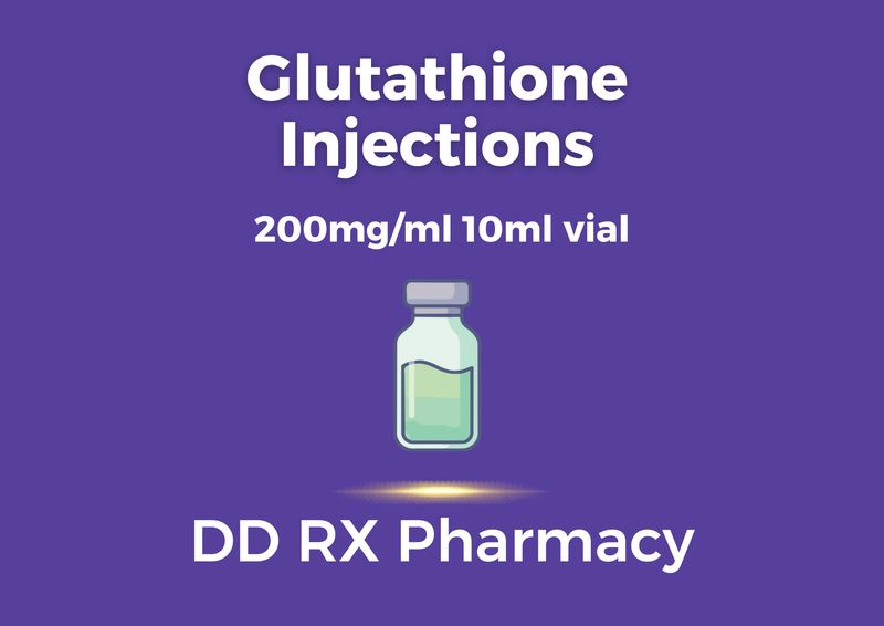 Glutathione 200mg/ml SC/IM Injection Service Fee  DD RX PHARMACY