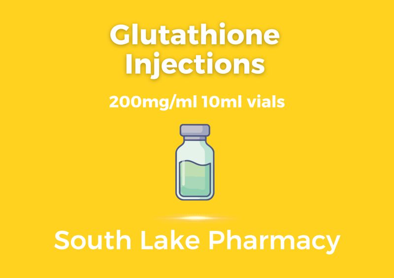 Glutathione 200mg/ml SC/IM Injection Service Fee  SOUTH LAKE PHARMACY