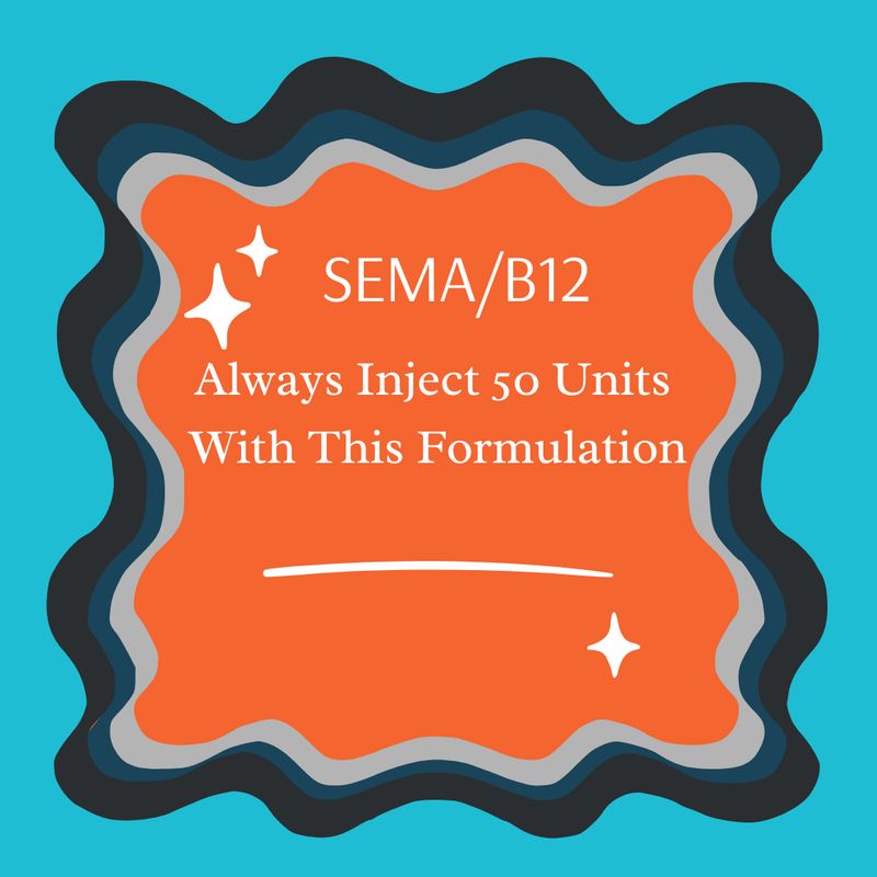 Sema/B12 (cyano) 4-Week Supply Service Fee CASA PHARMA