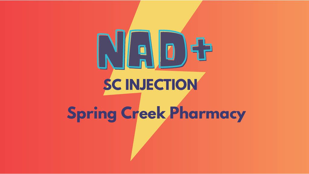 NAD+ 2000mg VIAL SC INJECTION Service Fee  SPRING CREEK PHARMACY