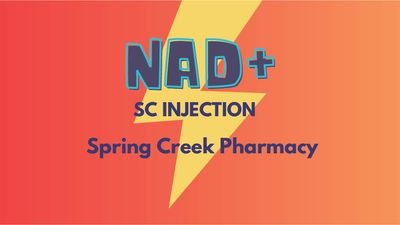 NAD+ 2000mg VIAL SC INJECTION Service Fee  SPRING CREEK PHARMACY