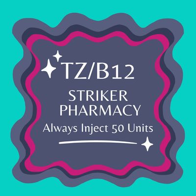 TZ/B12 4-Week Supply Service Fee STRIKER PHARMACY