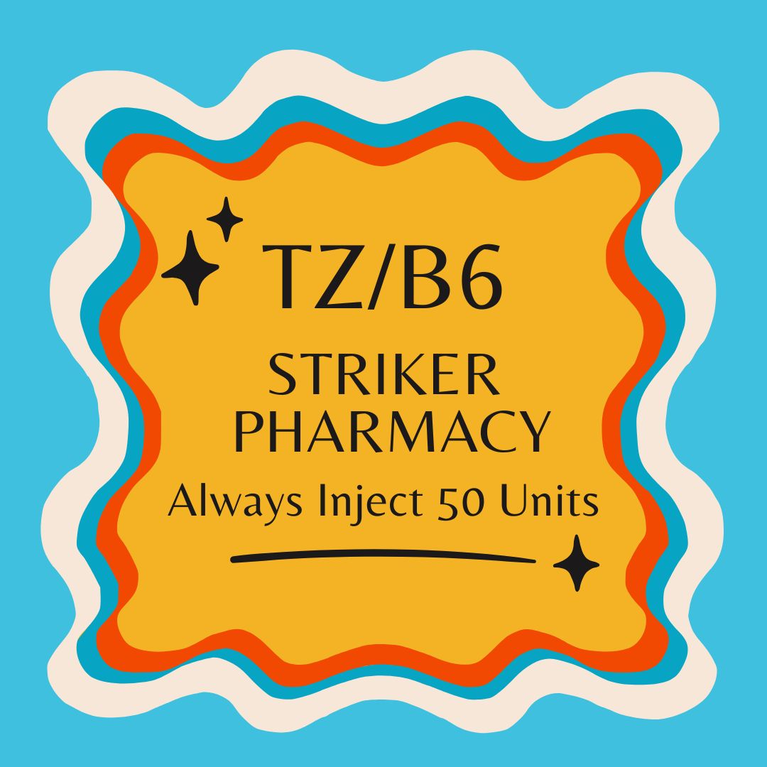 TZ/B6 4-Week Supply Service Fee STRIKER PHARMACY