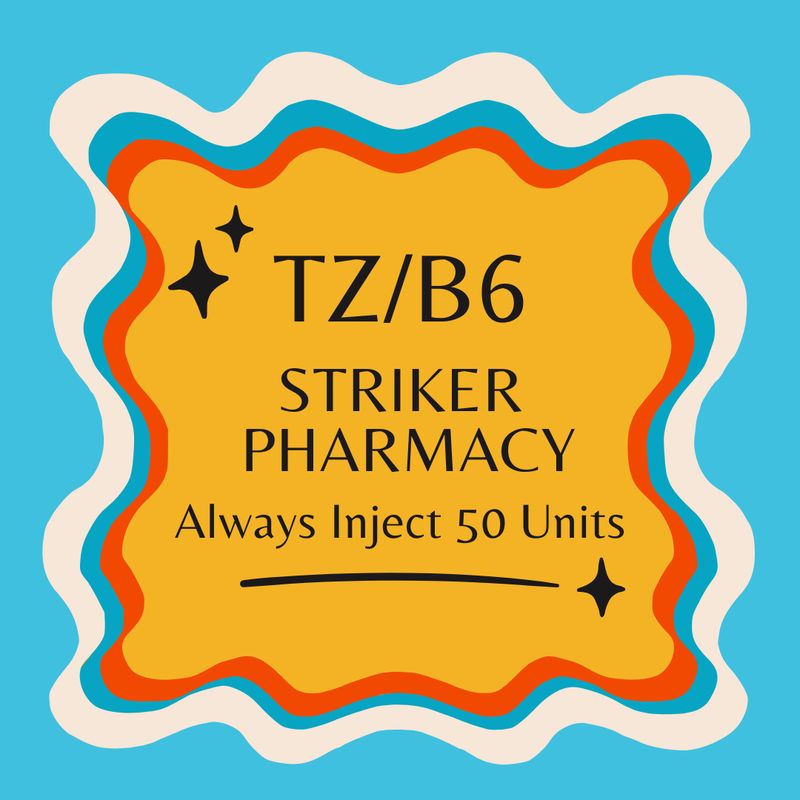 TZ/B6 4-Week Supply Service Fee STRIKER PHARMACY