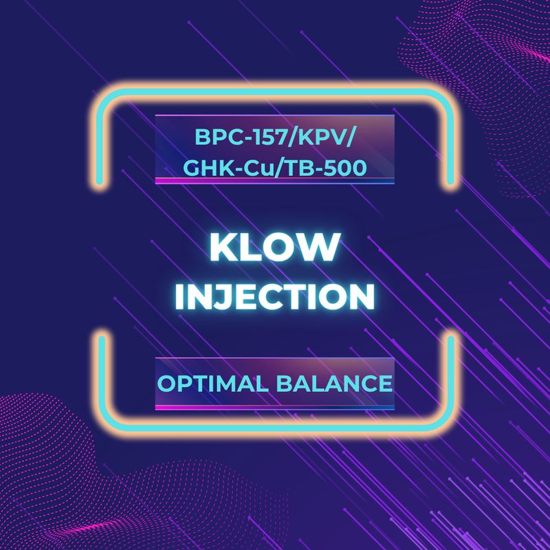 BPC-157/GHK-Cu/KPV/TB-500 3mg/10mg/3mg/3mg/ml 5ml KLOW BLEND Service Fee OPTIMAL BALANCE PHARMACY apv