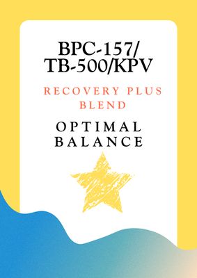 BPC-157/TB-500/KPV 3mg/3mg/3mg/ml 5ml vial RECOVERY PLUS BLEND SC INJECTION Service Fee OPTIMAL BALANCE PHARMACY apv