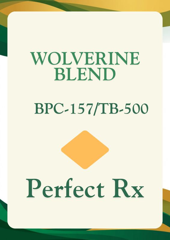 BPC-157/TB-500 3mg/3mg/ml 5ml vial WOLVERINE BLEND SC Injection Service Fee PERFECT RX apv