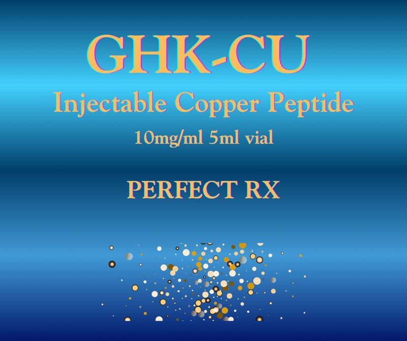 GHK-Cu 10mg/ml 5ml Vial SC INJECTION Service Fee PERFECT RX apv
