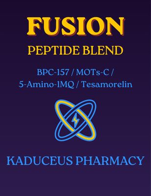 BPC-157/MOTs-C/5-Amino-1MQ/Tesamorelin FUSION BLEND Service Fee KADUCEUS apv