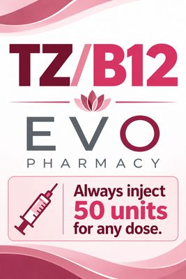 TZ/B12 (cyano) 4 or 12 Week Supply Service Fee EVO PHARMACY