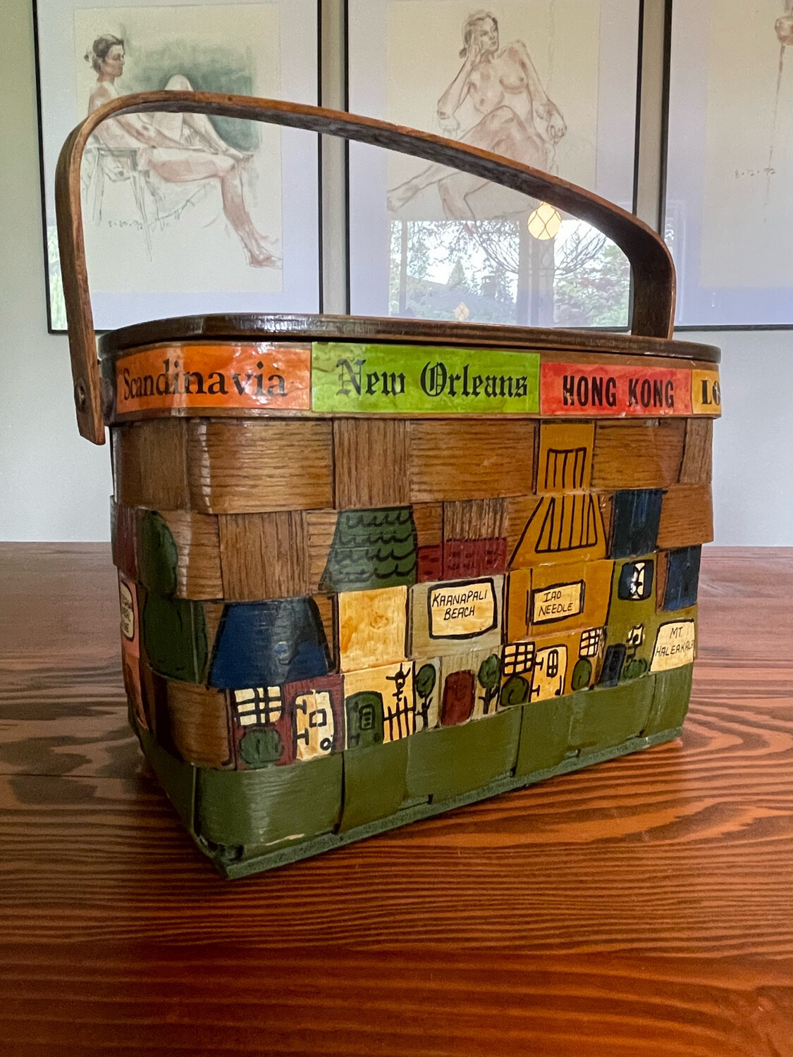 Handmade Caro Nan Basket Bag