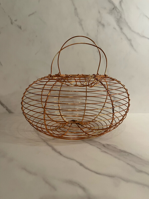 Copper Egg/Farmstead Basket