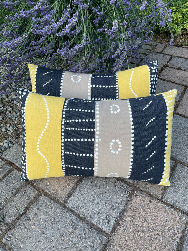 Artisan Patterned Throw Pillows - Set of 2