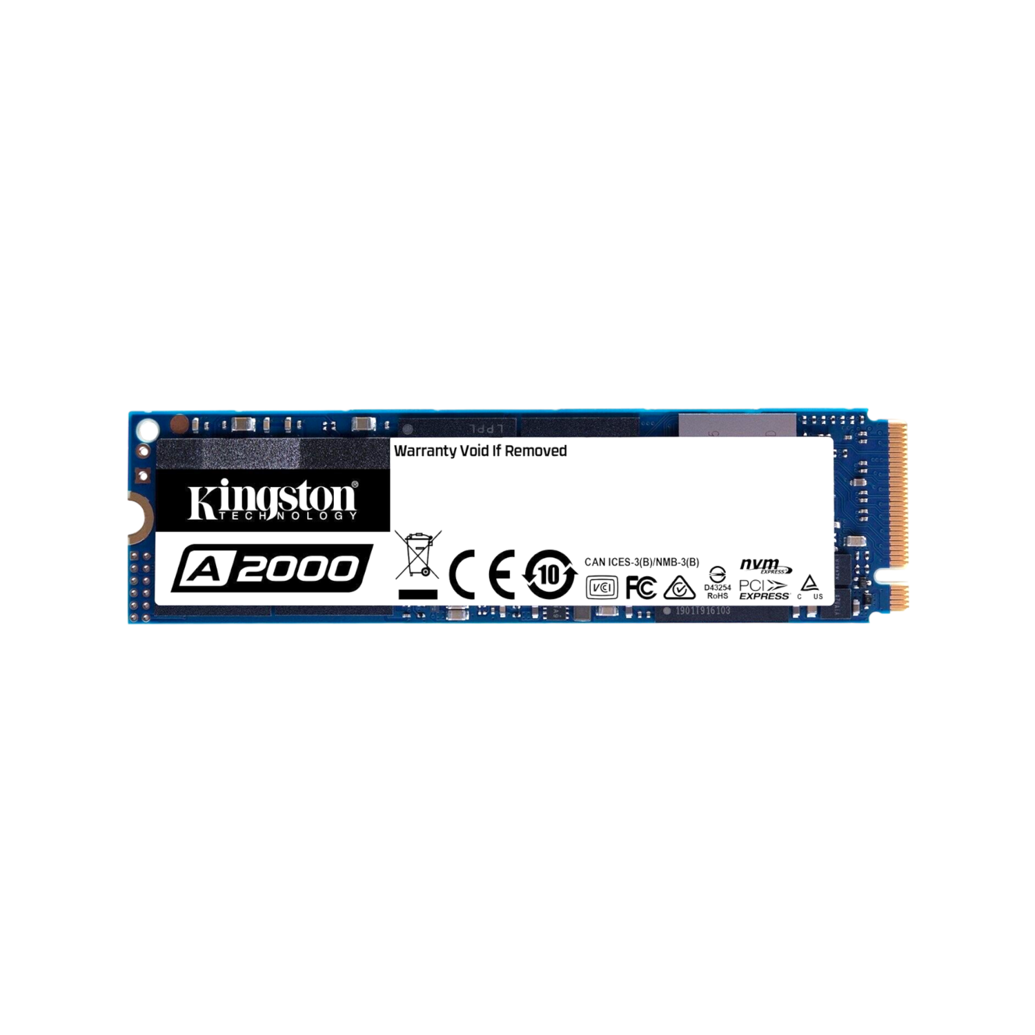Kingston 250GB A2000 NVMe Express (SA2000M8/250G) Solid State Drive