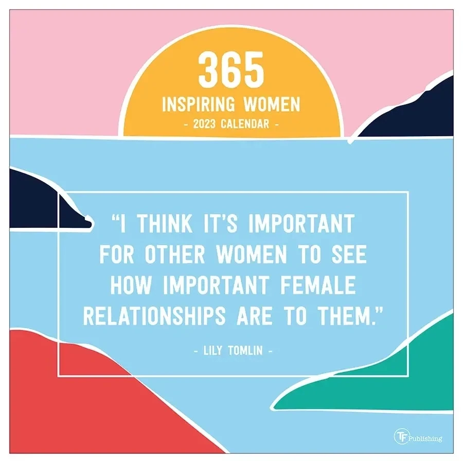 2023 365 Inspiring Women Wall Calendar