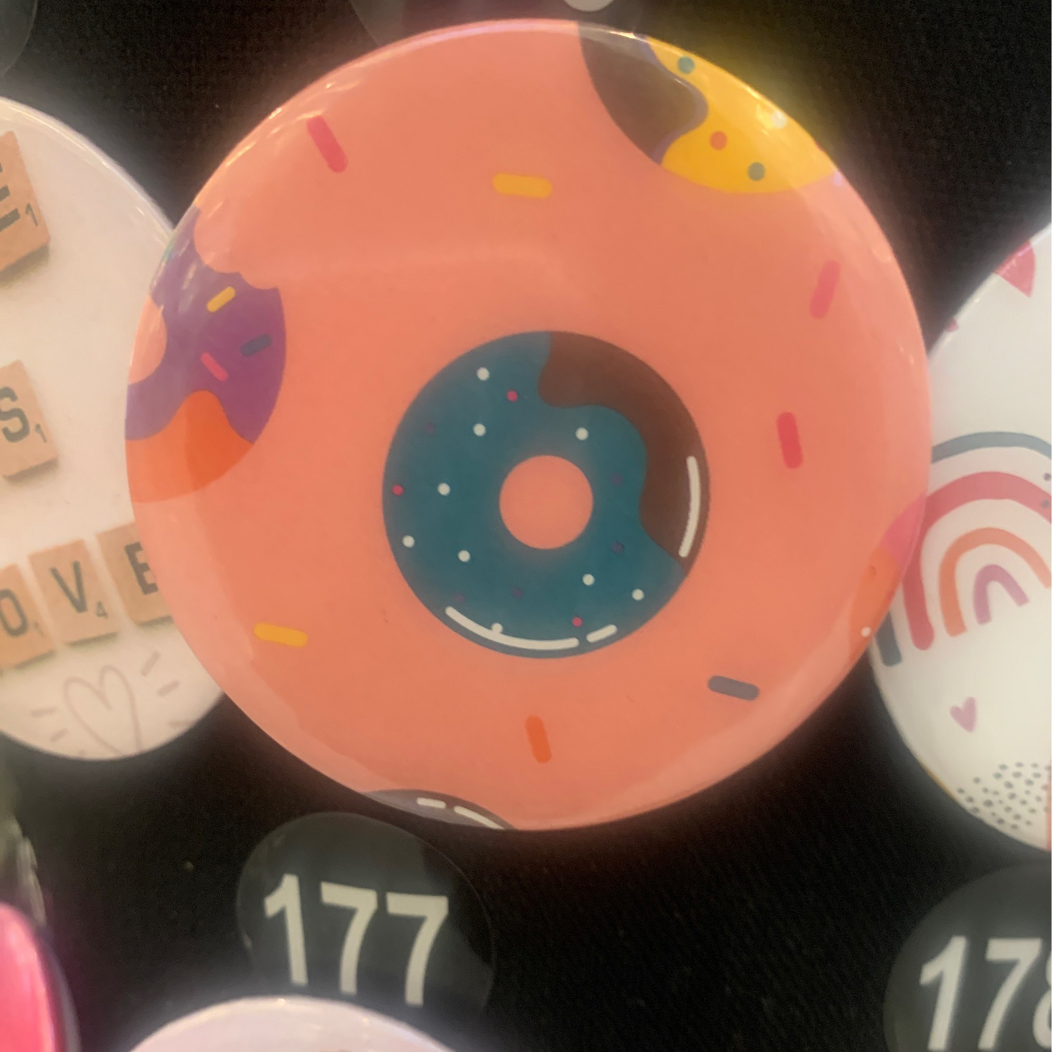 Big Donuts Button