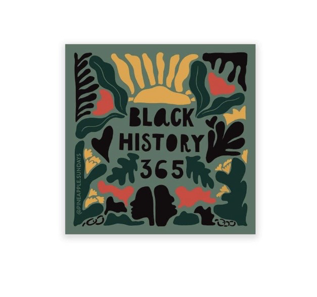 Black History 365 Sticker