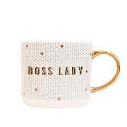 BOSS LADY TILE MUG