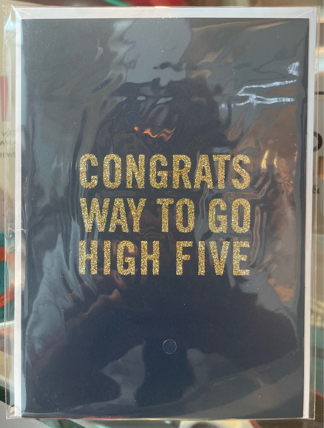 Congrats, Way to Go, High Five Card!
