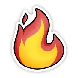 Fire Sticker