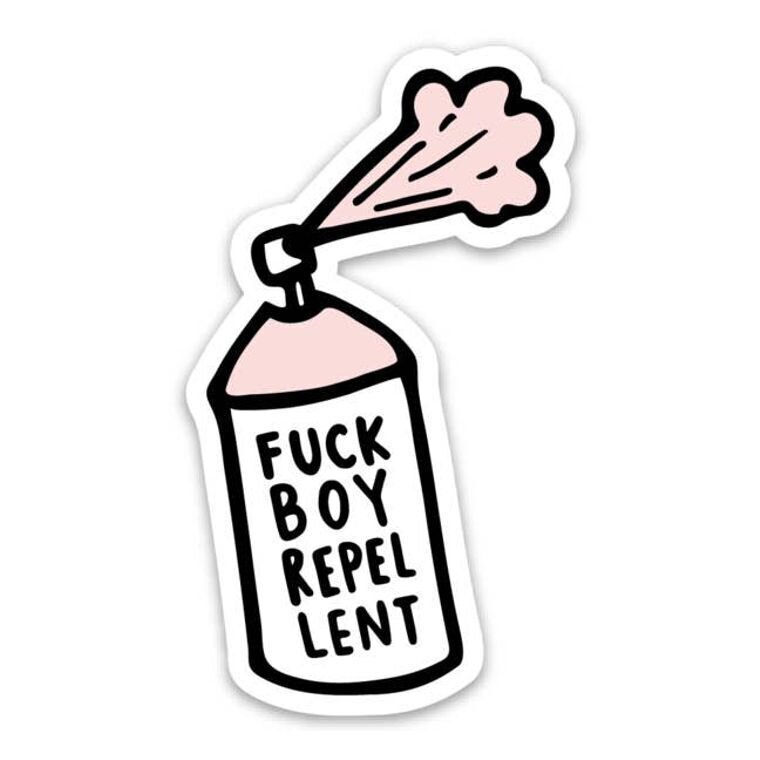 Fuck Boy Repellent Sticker