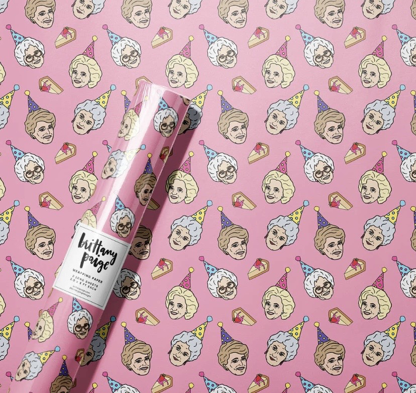 Golden Girls Wrapping Paper