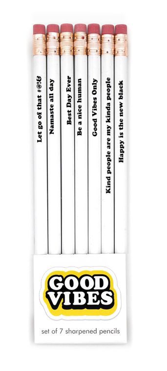 GOOD VIBES Pencil Set