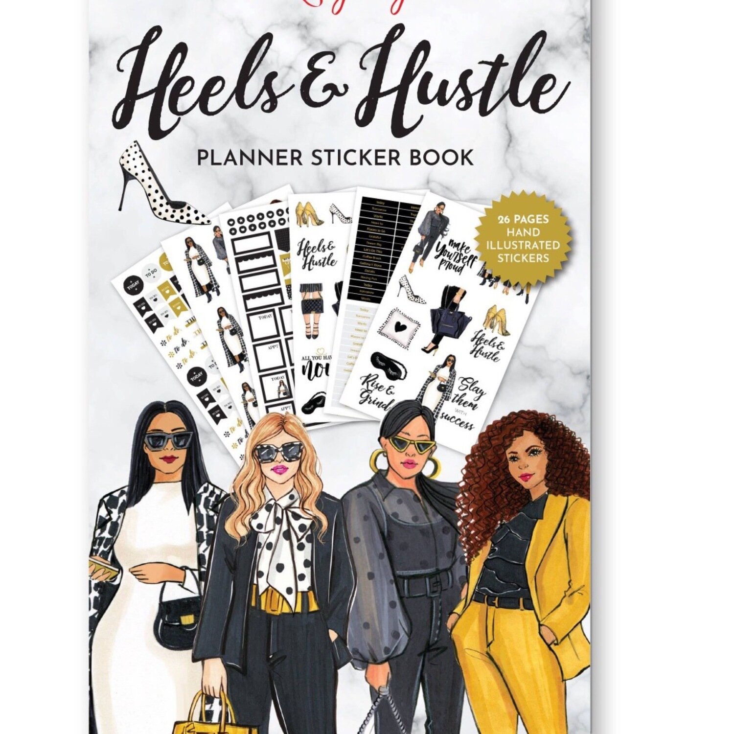 Heels And Hustle Sticker Pack