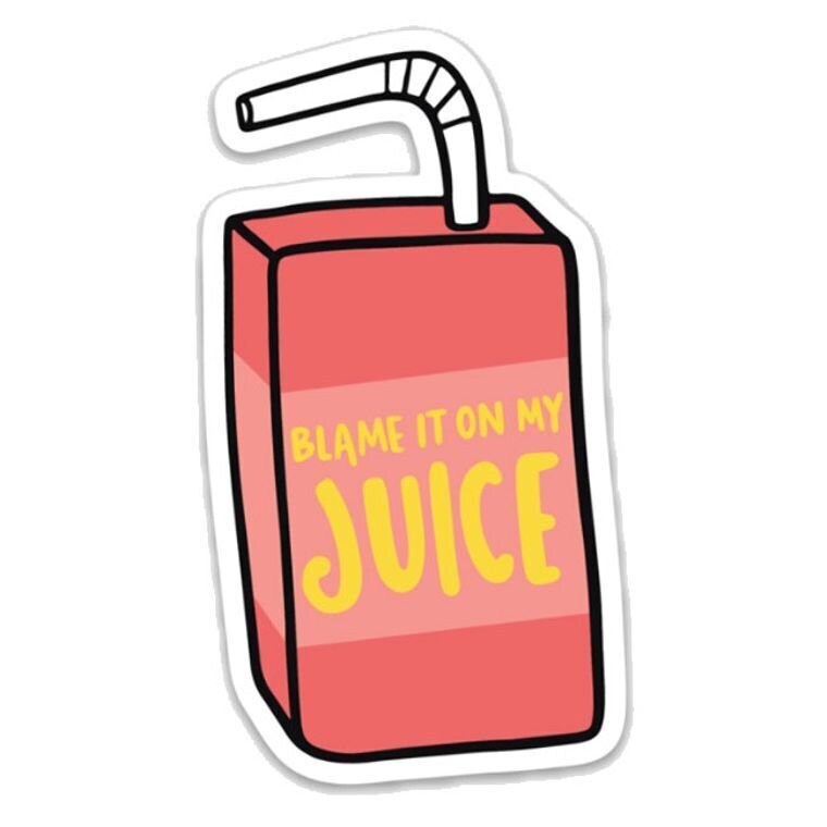 Juice Sticker