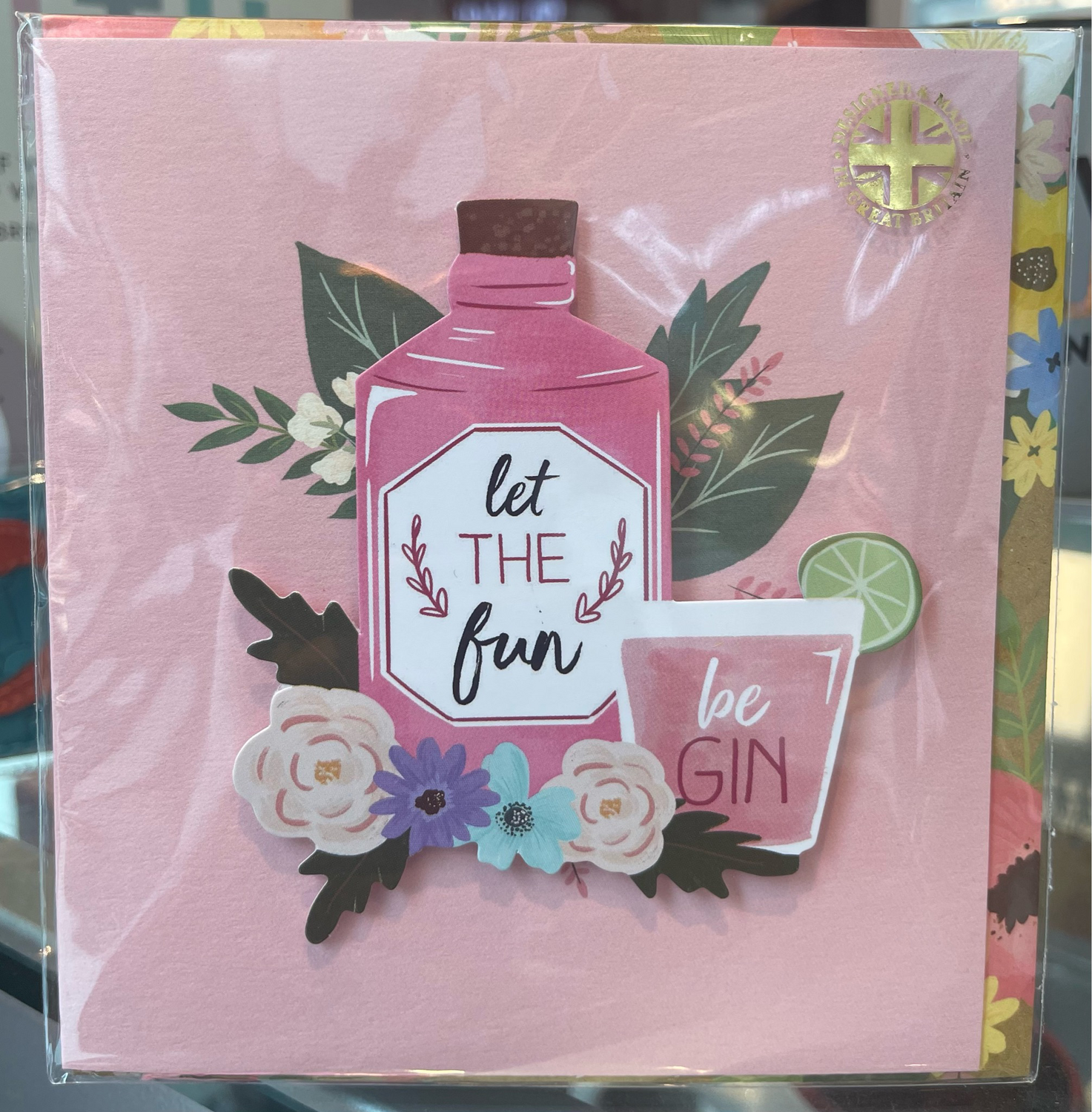 Let the Fun be Gin Card