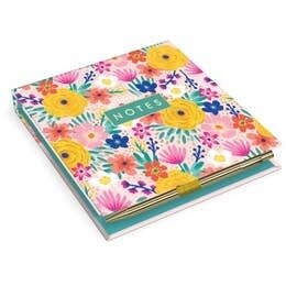 Memo Flip Pad with Pen - Happy Floral