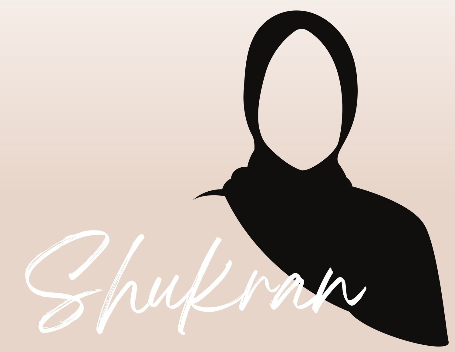 Muslimah Thank You Cards : Neutral