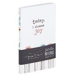 Notepad Set: Today I choose Joy