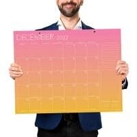 Ombre Wall/Desk Calendar July 2022-June 2023