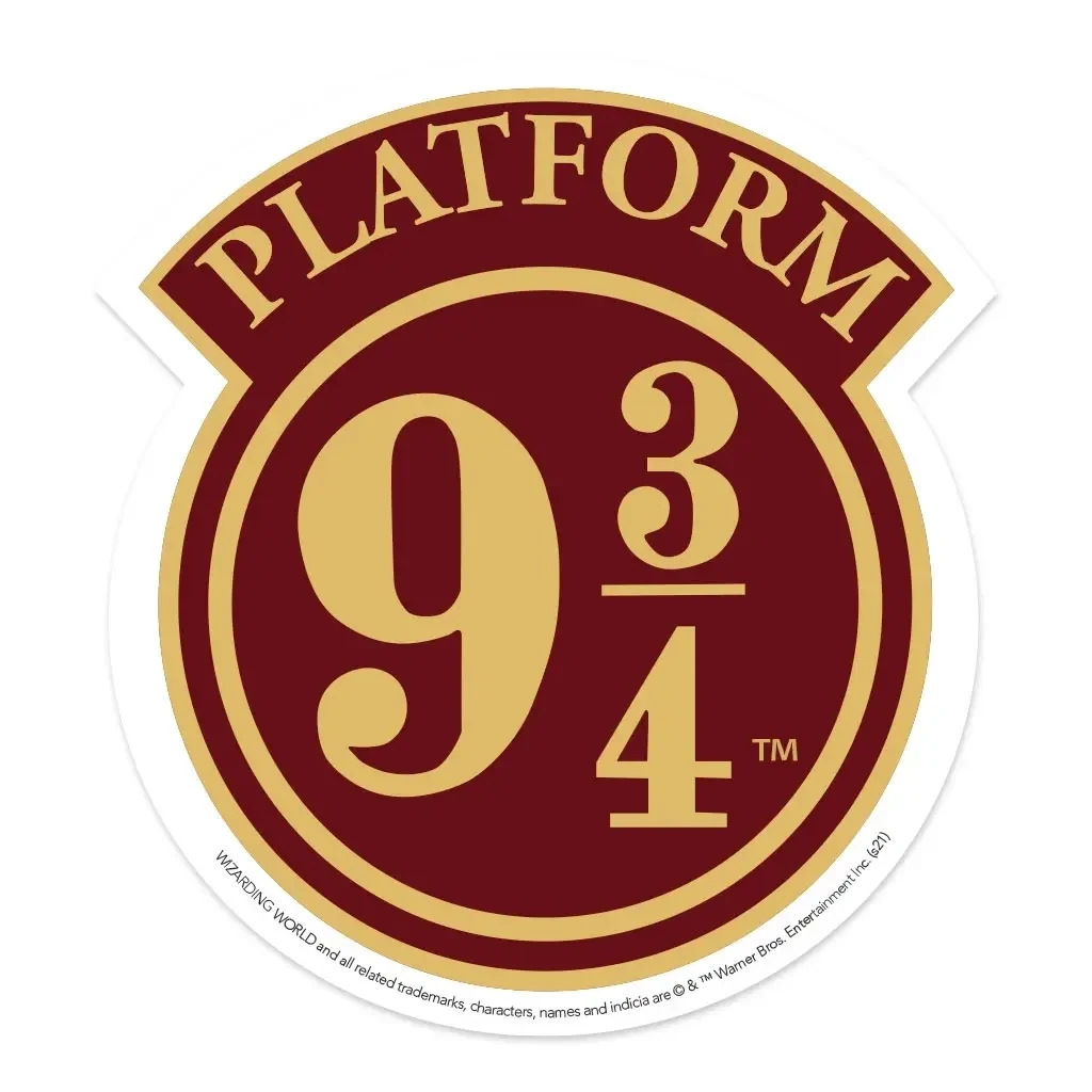 Platform 9 3/4 Vinyl Sticker