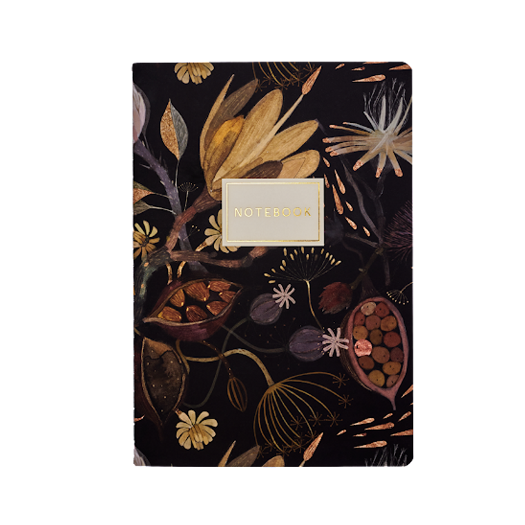 Small Night Flowers Notebook