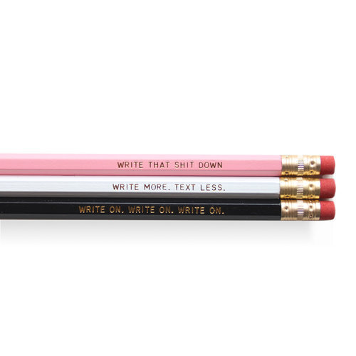 Write On Pencil Set (6)