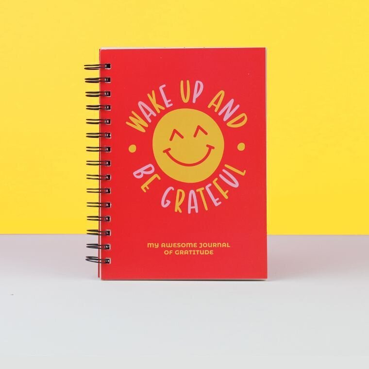Yellow Smile Girls Gratitude Journal for Kids, Teens