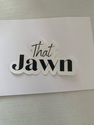 That Jawn Sticker
