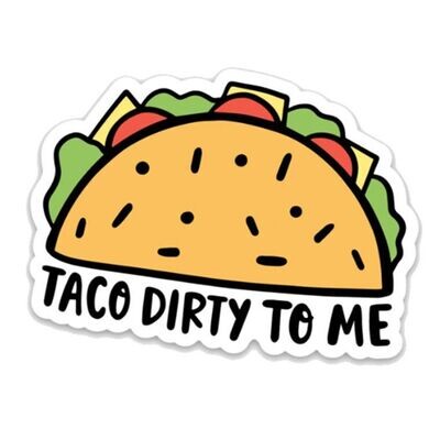 Taco Sticker