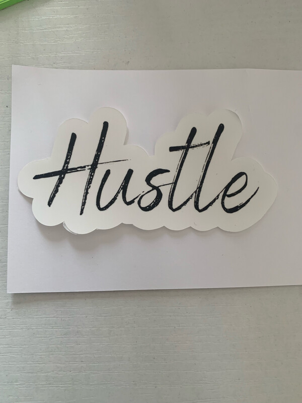 Hustle Sticker