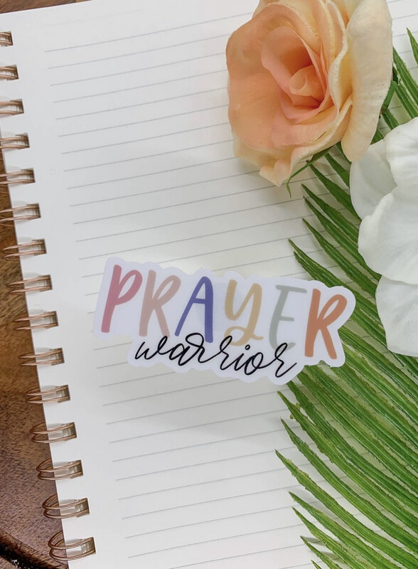 Prayer Warrior Sticker